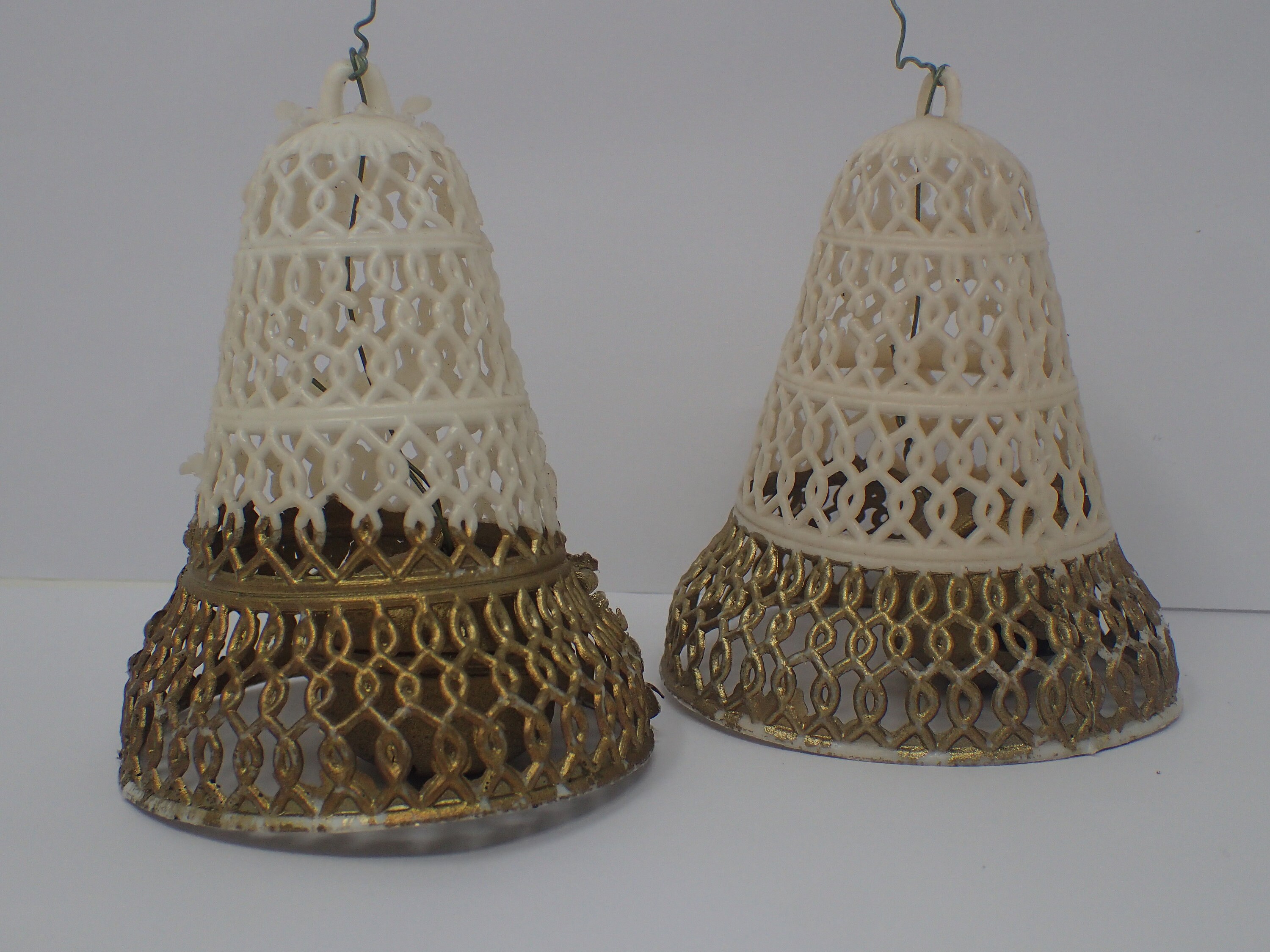 Paire de Cloche Ancienne, Décoration Sapin