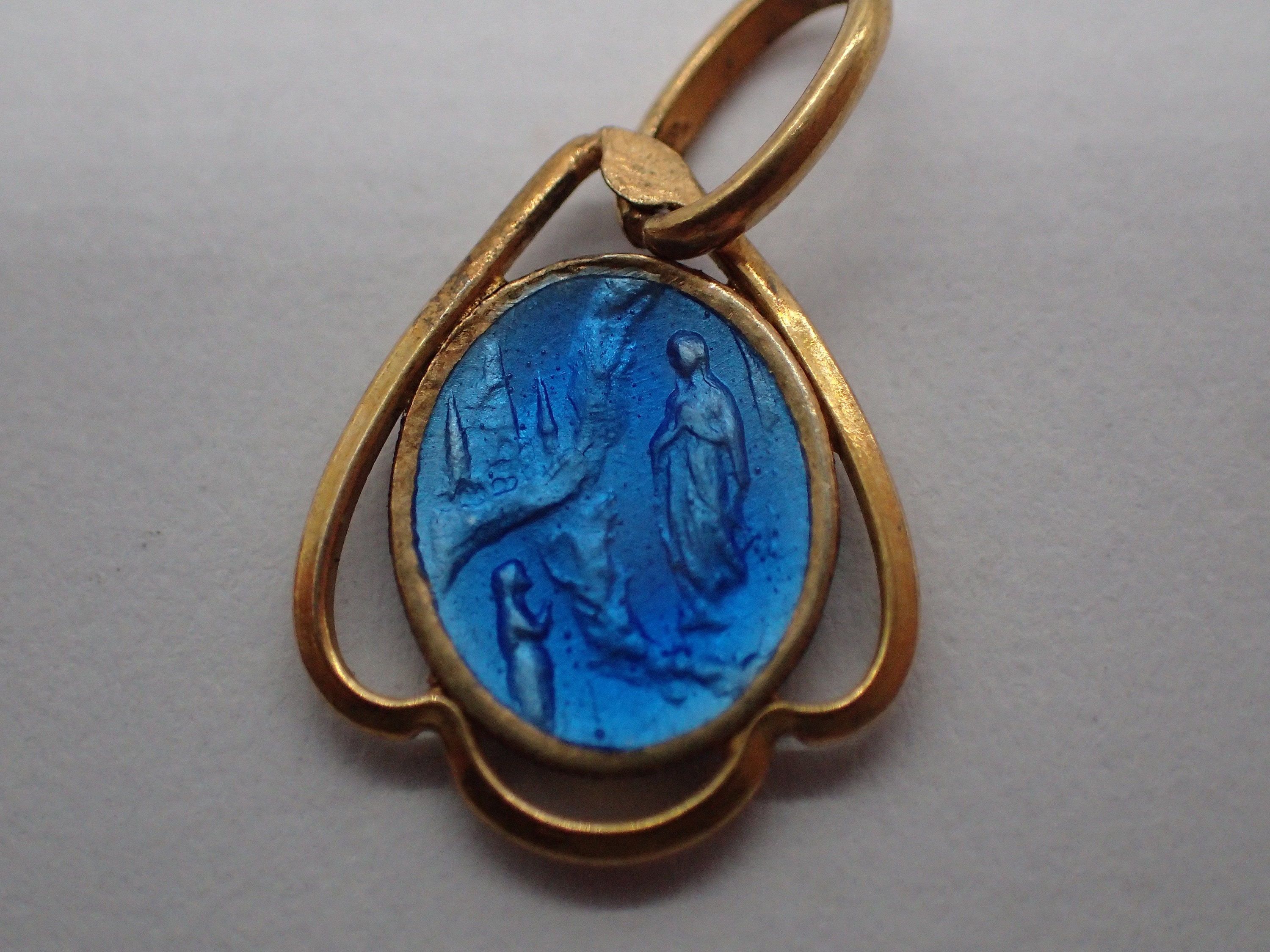 Pendentif Religieux Vintage