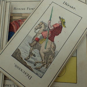 tarot ancien ,Grand Etteilla egyptien 1890