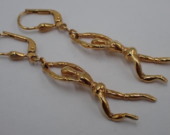 vintage Charles Jourdan oorbellen