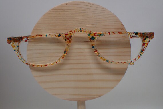 glasses, vintage, half moon