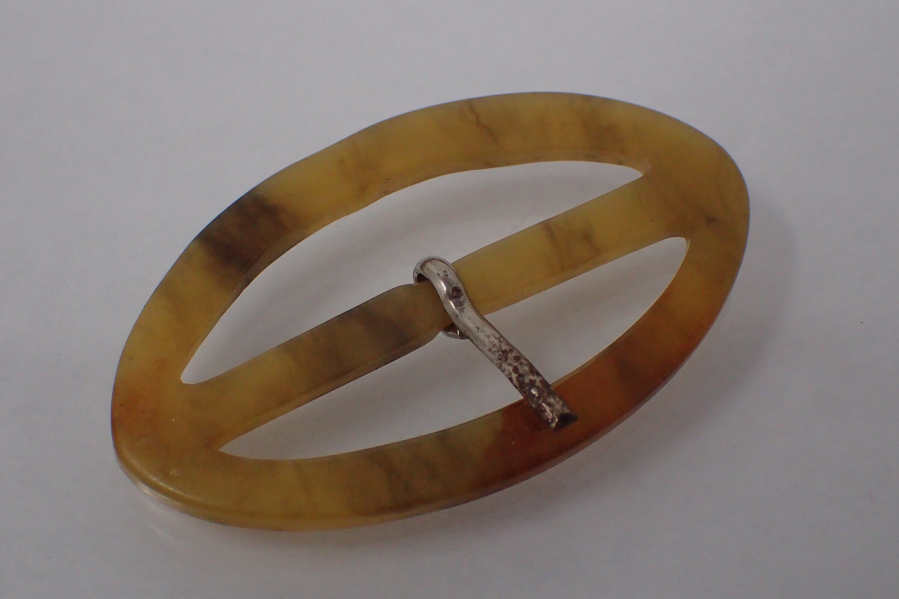 bakelite belt buckle