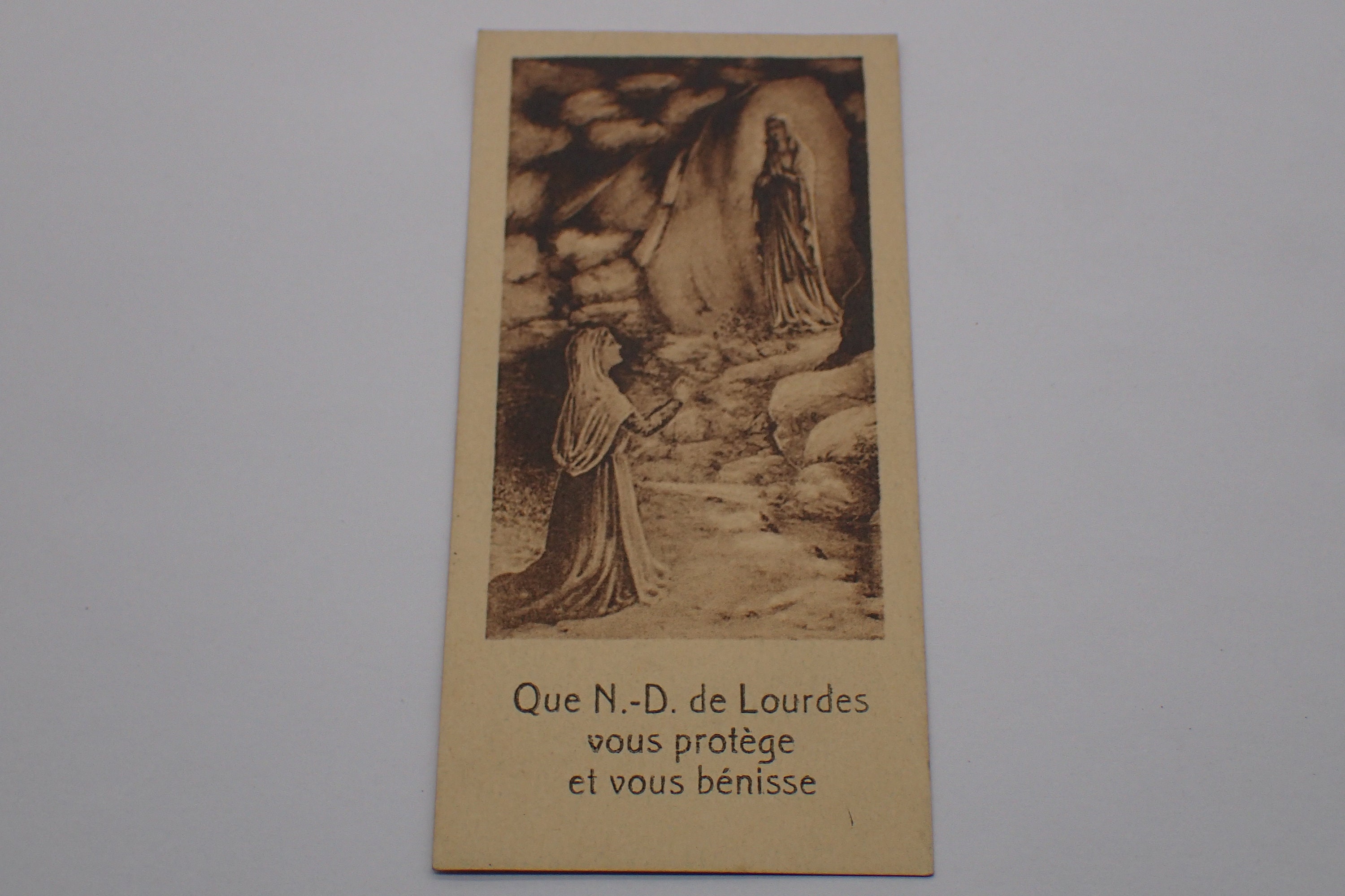 Image Pieuse , Sainte Vintage de Collection