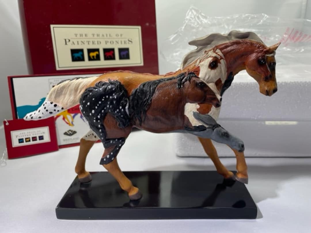 Year of the Horse #12223 Trail of Painted Ponies - Retired - Etsy