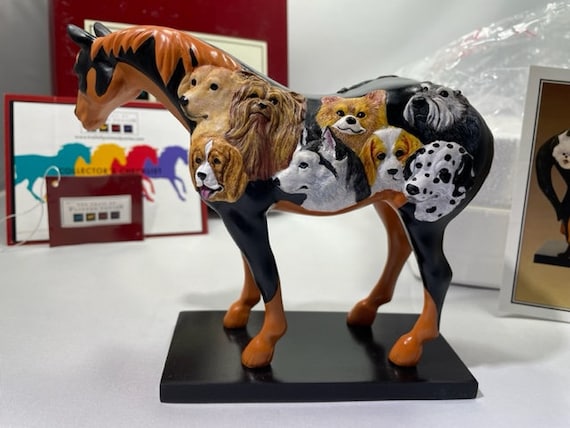 Dog and Pony Show #12231 Trail of Painted Ponies - Retired - Etsy