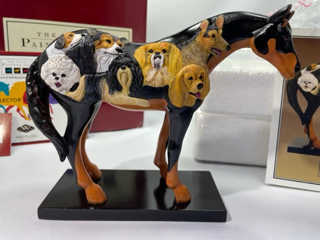 Dog and Pony Show #12231 Trail of Painted Ponies - Retired - Etsy