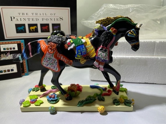 Children of the Garden # 1538 Trail of Painted Ponies - Retired - Etsy