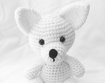 Crochet Fox, Ready to Ship, Stuffed Fox, Fox Plushie, Amigurumi Fox, Stuffed Animal, Forest Animal, Photography Prop, Crochet Gift