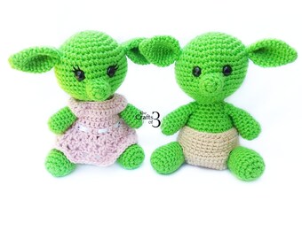 Crochet Baby Troll, Stuffed Baby Troll, Baby Troll Plushie, Amigurumi Baby Troll, Amigurumi Doll, Crochet Gift, Photography Prop