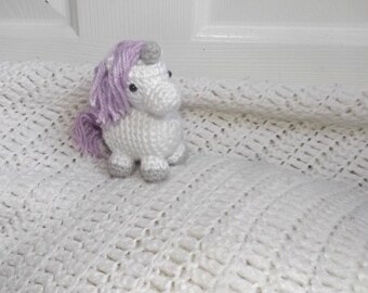 Crochet Unicorn, Stuffed Unicorn, Little Unicorn, Unicorn Plushie, Amigurumi Unicorn, Unicorn Toy, Photography Prop, Crochet Gift