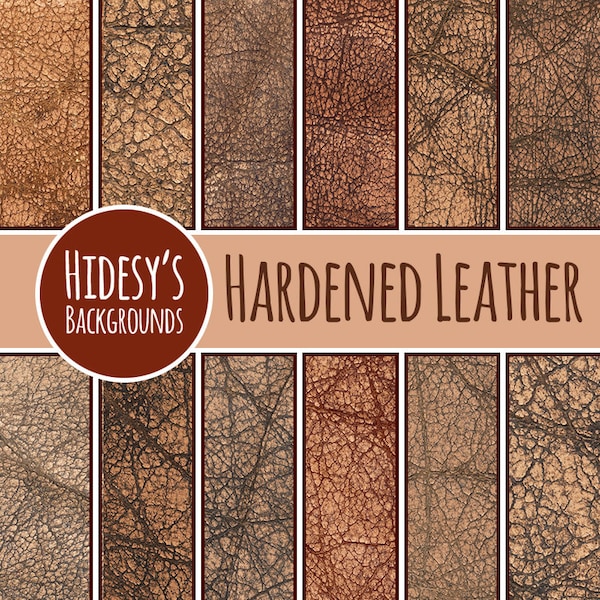 Western Themed Digital Paper // Photograph Digital Paper // Hardened Leather Detailed Patterns / Backgrounds