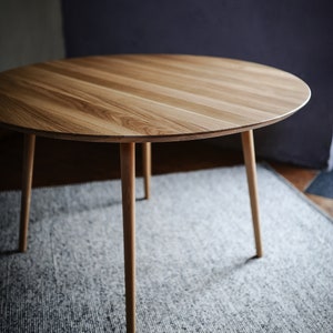 42 inch round oak hotsell dining table