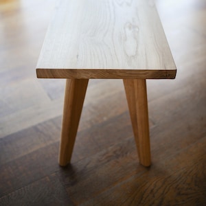 Bench, Solid Oak, Sustainable, Customisable, Fast Shipping, OAKWELL COLLECTION