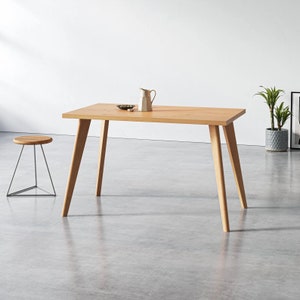 Dining Table Extendable, FSC Solid European Oak, customisable