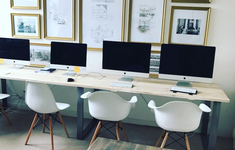 Home Office Furniture Diy Retro Curved