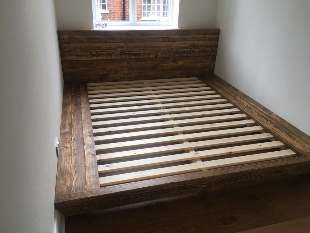 Bed made from scaffold boards deals