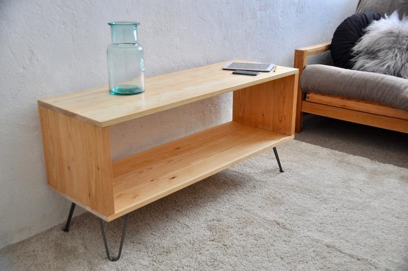 Record Player Stand Hairpin Leg Lp Vinyl Storage Image 0