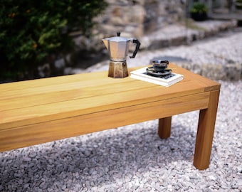 Outdoors bench, Garden Patio Furniture, Coffee Table , Customisable, Waterproof Durable Sustainable