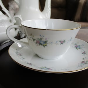 Japan RC Nippon Toki Kaisha Teacup and Bread and Butter Plate Set