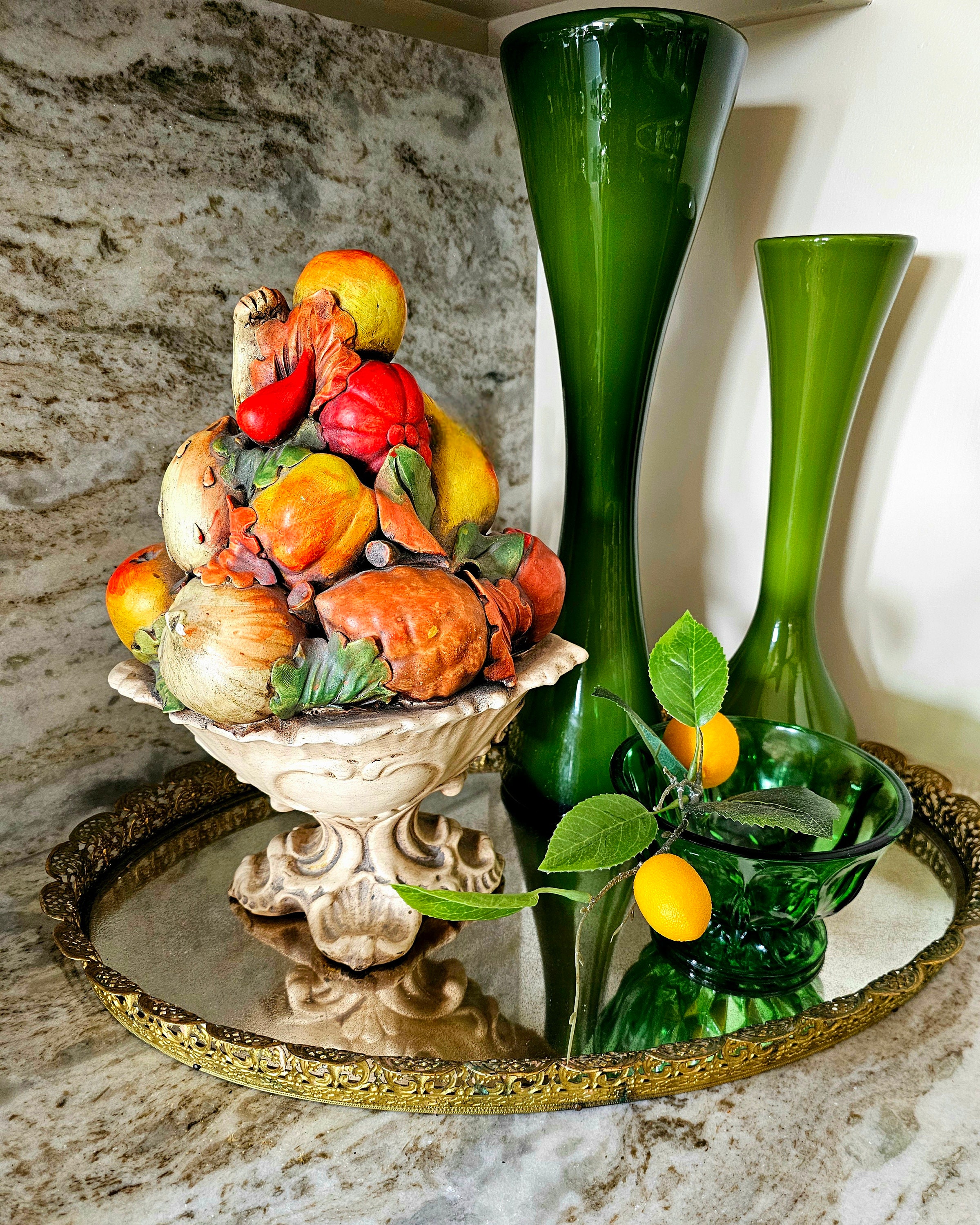 Capodimonte Fruit - Etsy