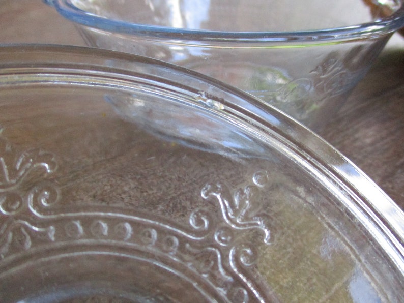 Fire King Oven Glass Small Bowl With Lid Individual Casserole Etsy