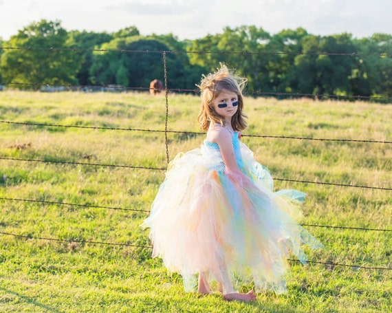 open lace back dress Pastel Park main image 1