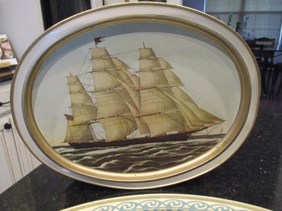 Vintage Sunshine Biscuits Limited Edition Clipper Ships Tin