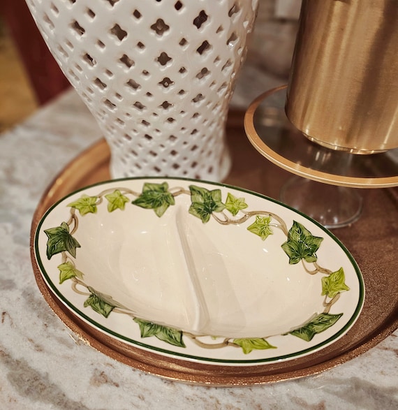 Franciscan Ivy Divided Serving Bowl: 12
