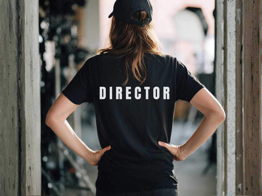 Merch Director Background Director T-shirt, Filmmaker Shirt, Director Chair T Shirt, Film Crew ...