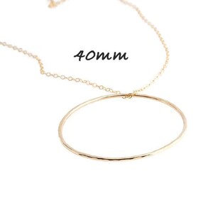 Gold Eternity Necklace, Karma Jewelry, Minimalist Jewelry, Double Circle Necklace, Handmade Necklace, Gold Necklace, Bridesmaid, 40mm