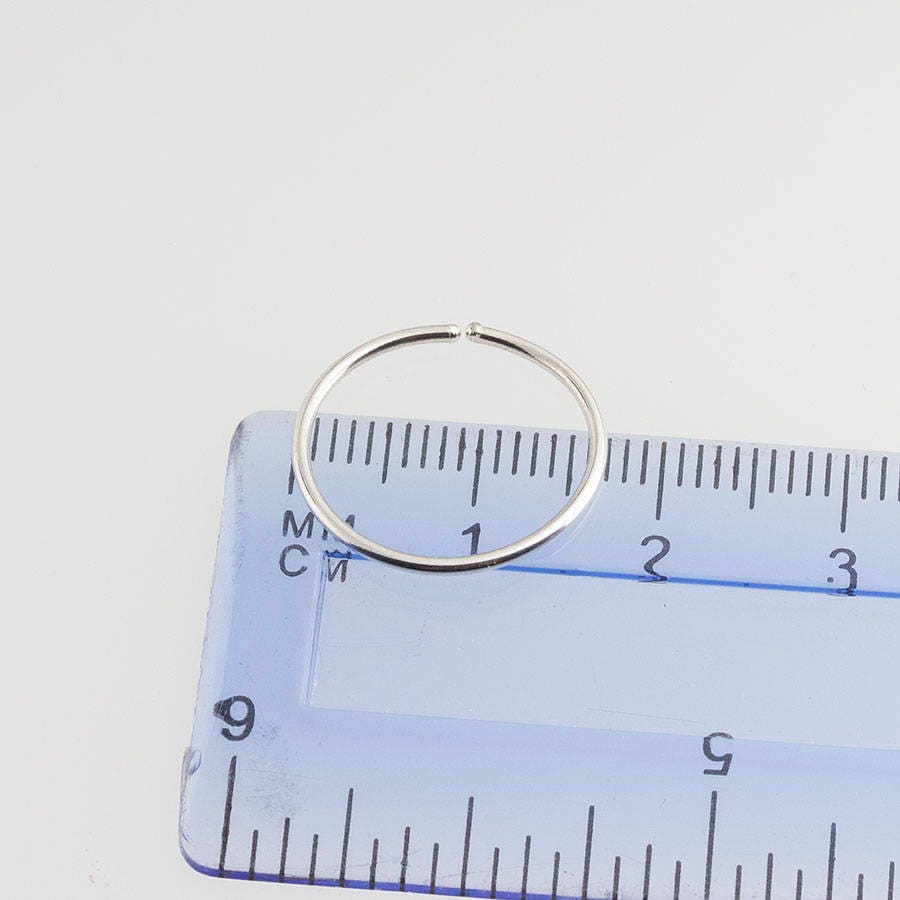 16mm Sterling Silver Hoops Basic Hoop Earrings Basic Silver - Etsy