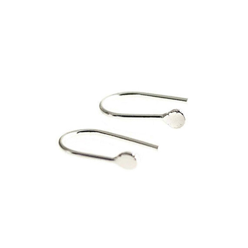 Minimalist Arc Horseshoe Earrings Silver Earrings Silver Etsy