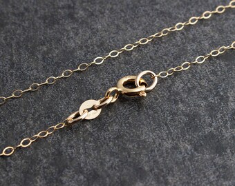 14K Yellow Gold Filled Cable Chain