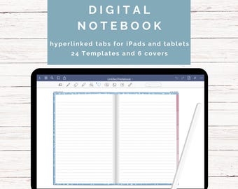 Caderno Digital do Aluno para iPad: 6 disciplinas, Cornell Notes (Download Digital)