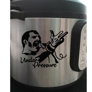Freddie, Unter Druck Aufkleber, Instant Pot, Decal, Decal, Instant Pot Sticker