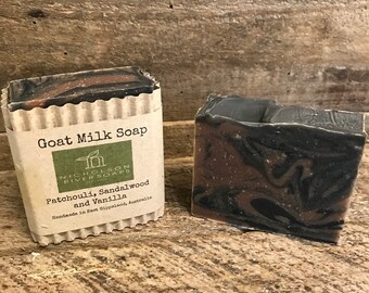 Goat Milk Soap - Patchouli, Sandalwood & Vanilla