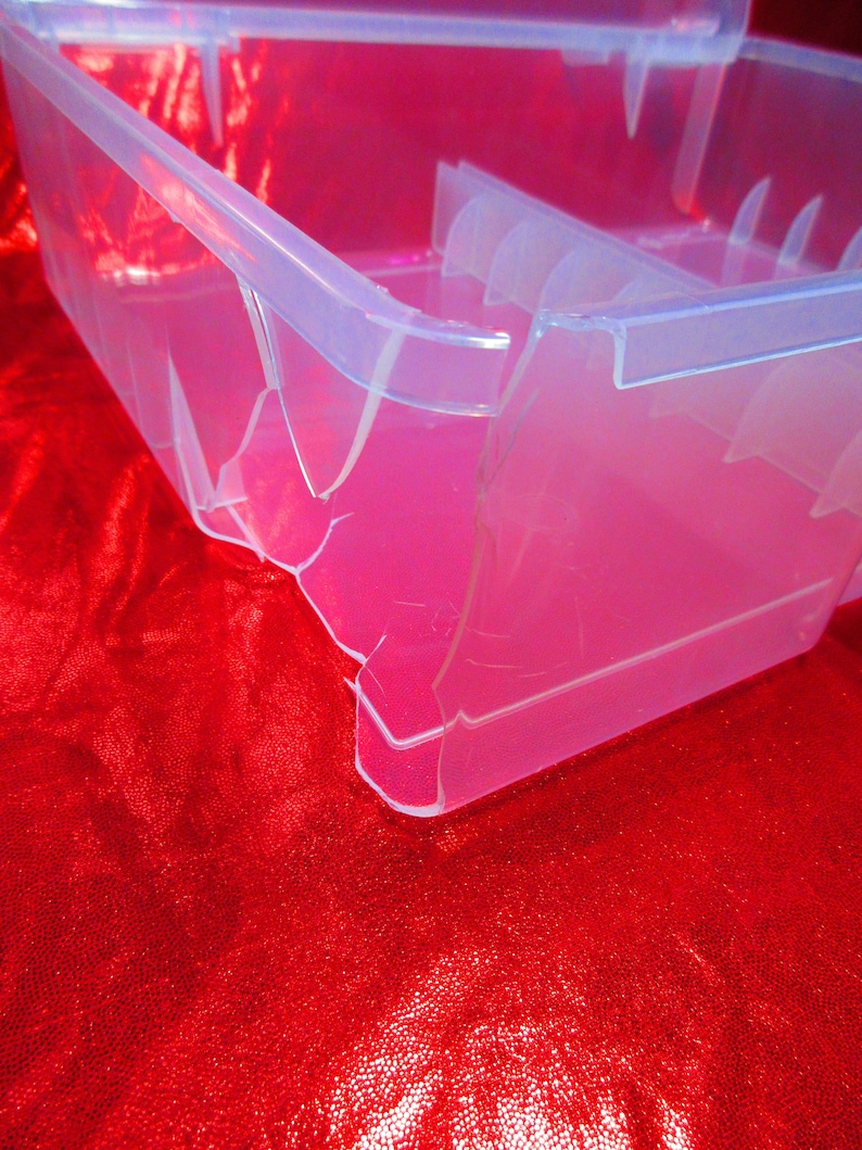 Clear Storage Container *Less Than Perfect See Description*