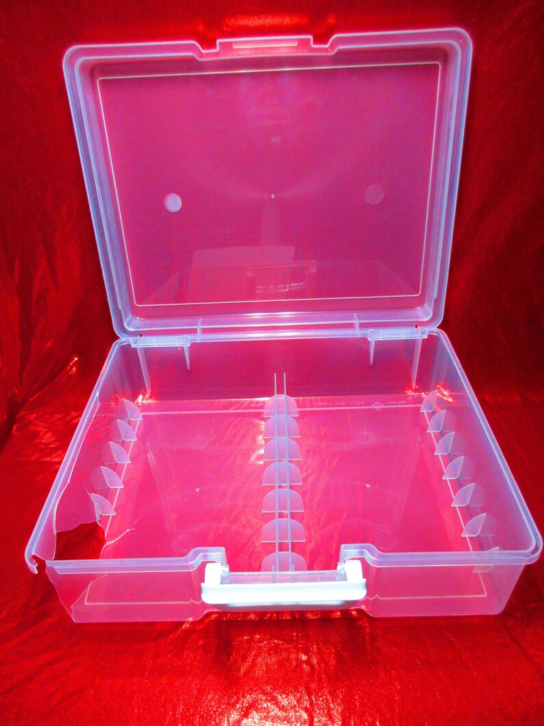 Clear Storage Container *Less Than Perfect See Description*