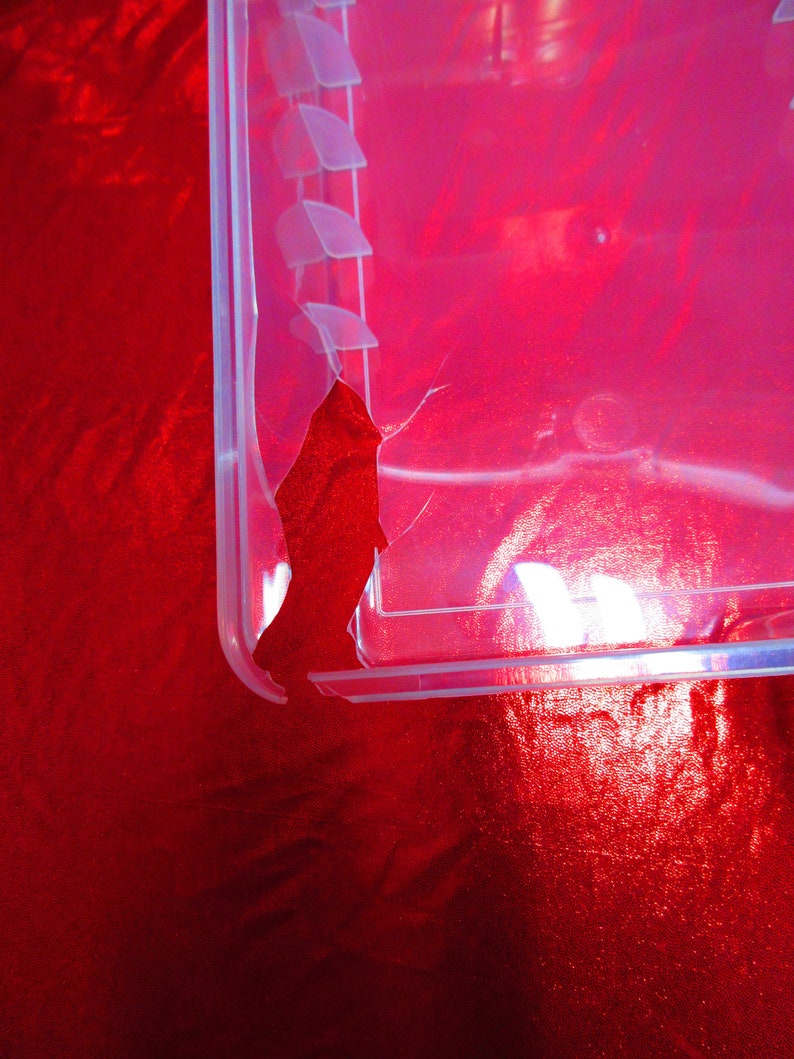 Clear Storage Container *Less Than Perfect See Description*