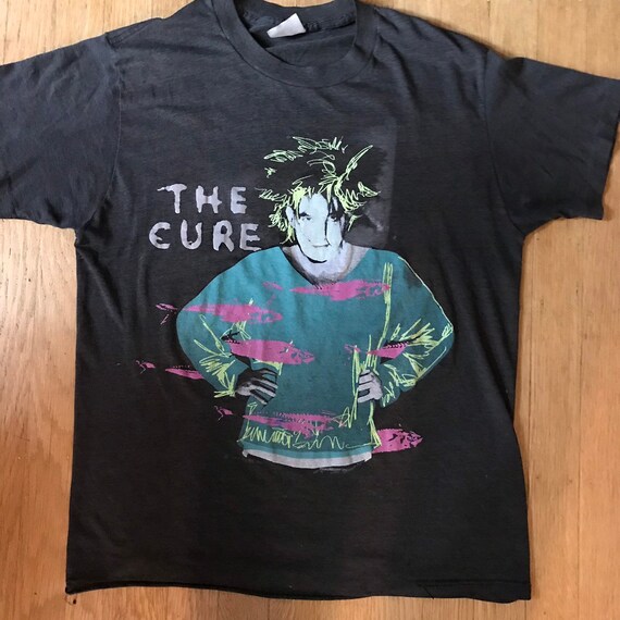 The Cure 1986 Staring at the Sea tee