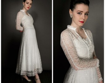 1940s Wedding Dress Etsy