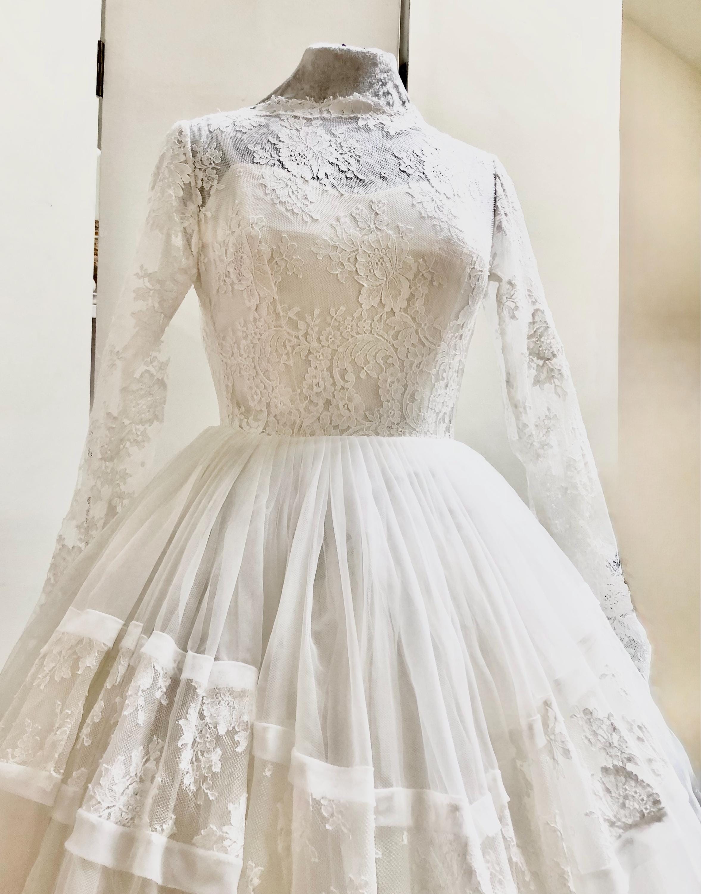 50s chiffon dress 50s Sequined Chiffon Dress