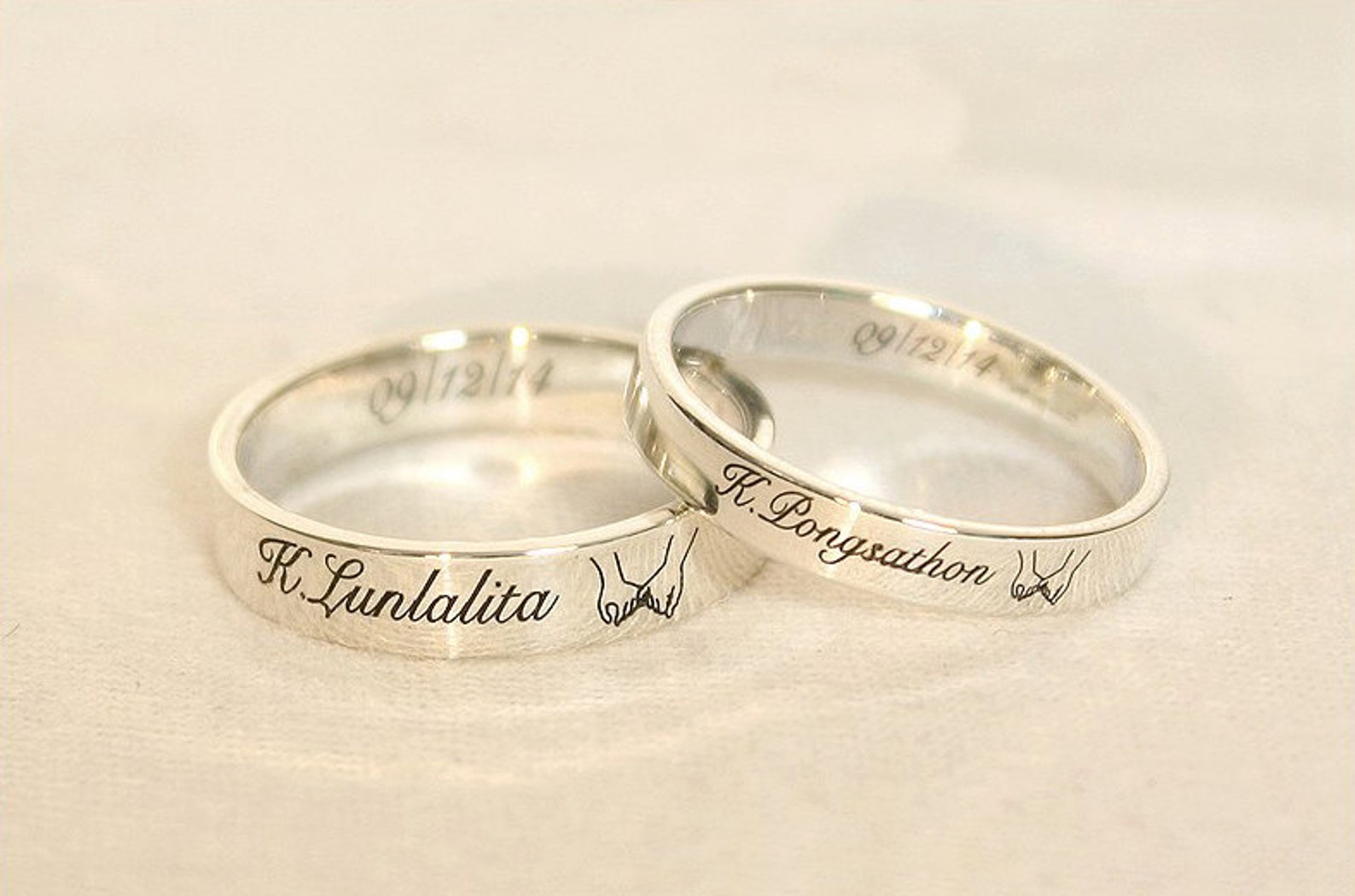 Personalized Stacking Rings Personalized Jewelry Stacking - Etsy