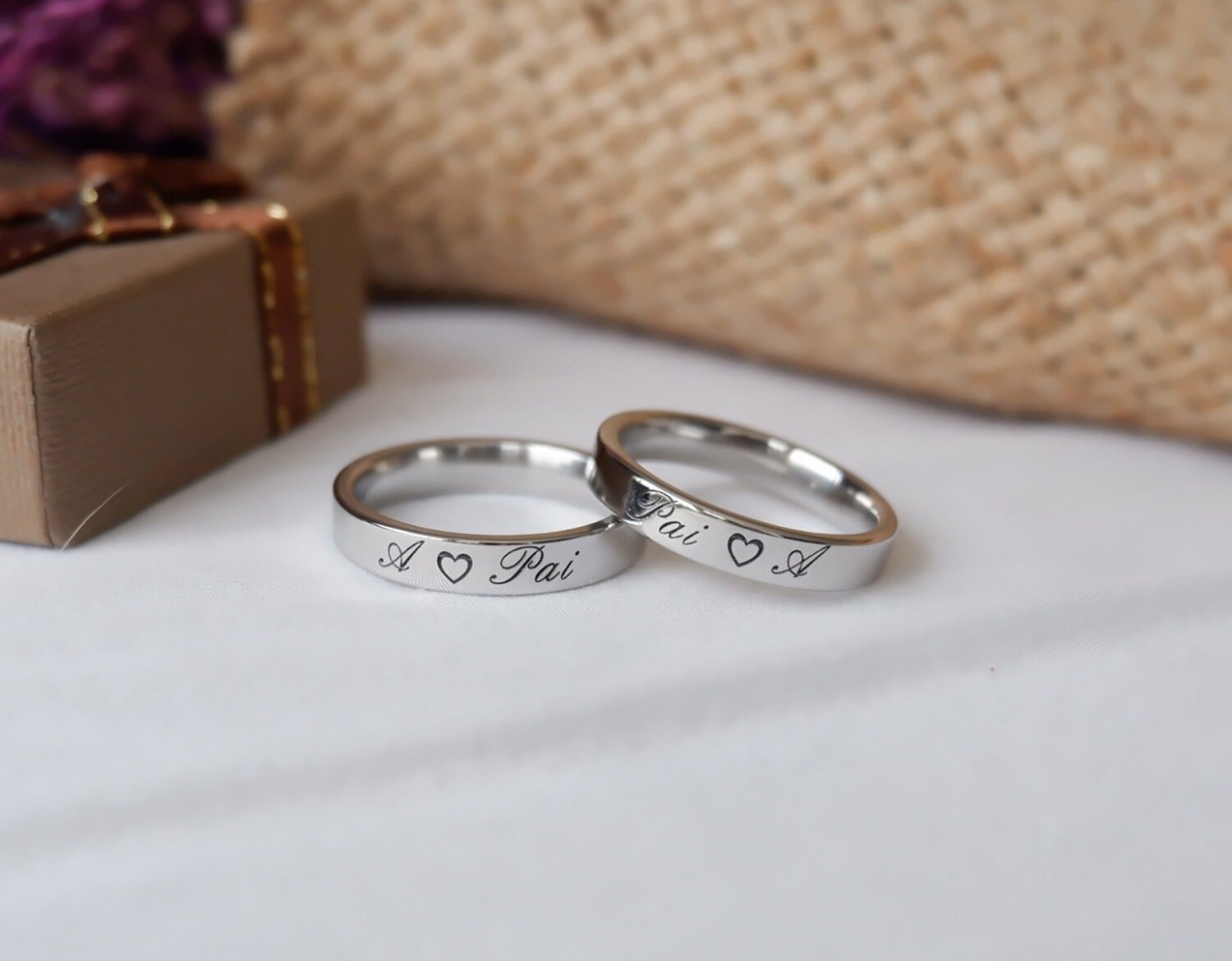 Best Friend Ring Best Friend Gifts Personalized Ring Etsy