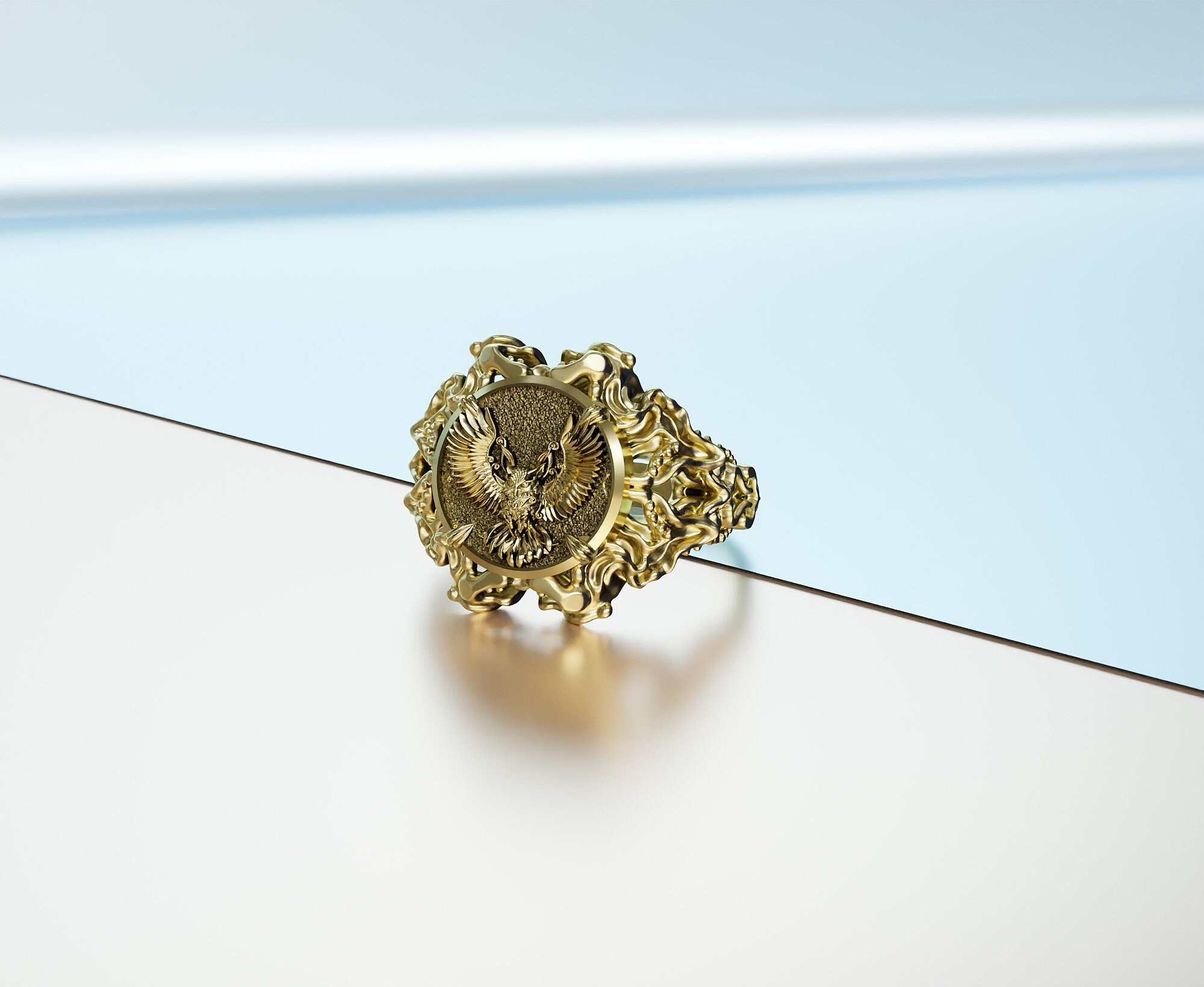 Owl Ring for Women Animal Bird Jewelry