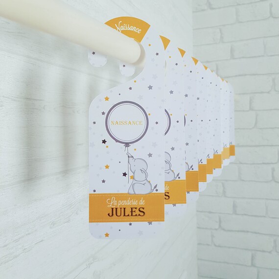 Customizable Wardrobe Separator Theme Yellow Camel Elephant Etsy