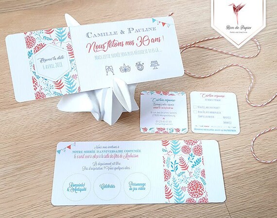 Fabriquer un carton d'invitation pour son anniversaire