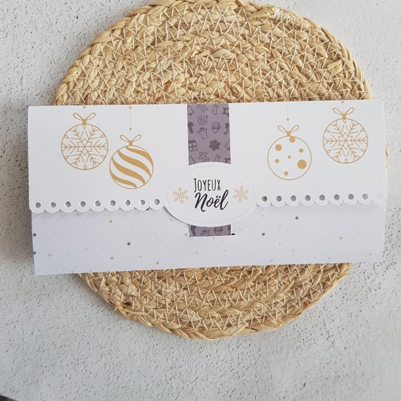 Enveloppes À Argent De Noël,Fournitures De Fête,Porte-argent De Noël Avec 10 Compartiments | Pour Hommes Femmes Ados Famille Mixte