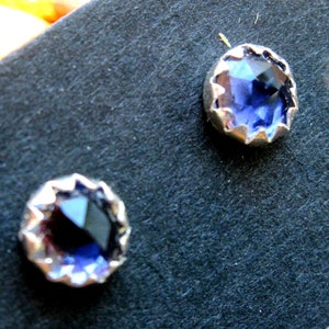Rose cut Iolite