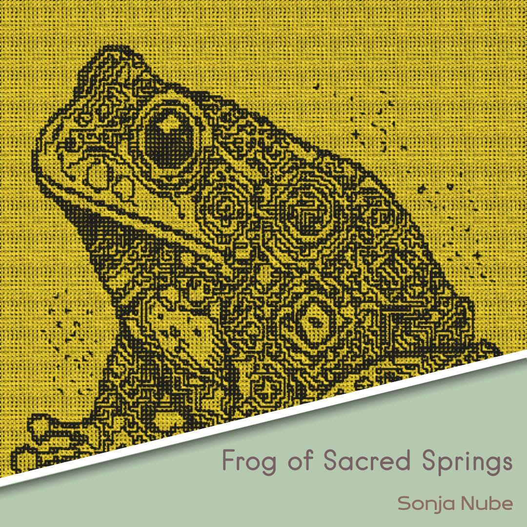 Frog of Sacred Springs - English Interlocking Crochet Pattern - Sonja ...